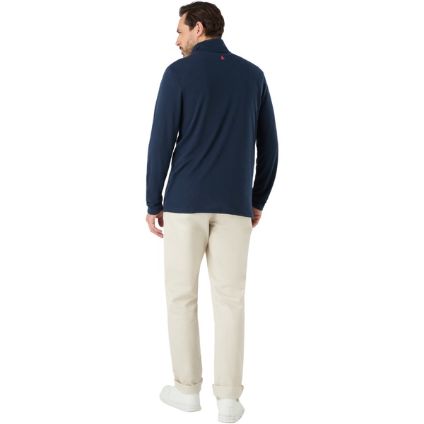 2024 Musto Da Uomo Fast Dry 1/2 Zip Top 82562 - Navy